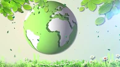 世界地球保护日ae模板视频的预览图